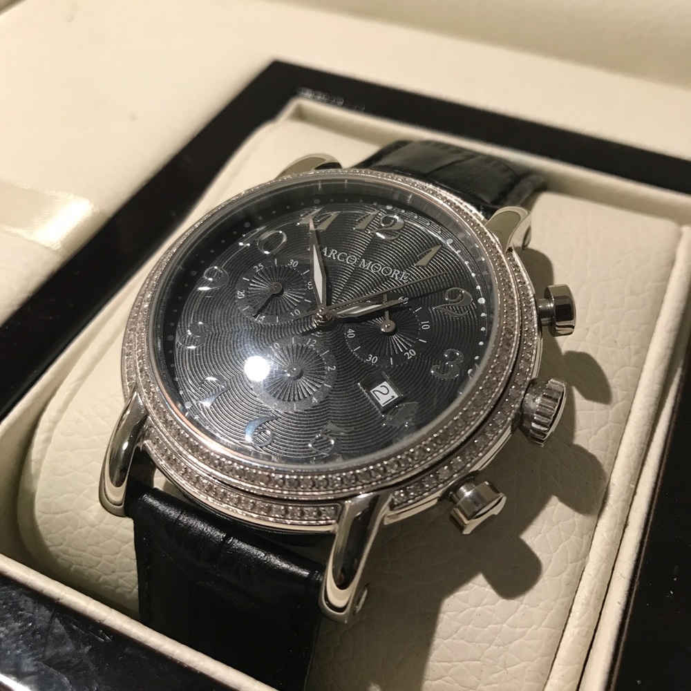 Marco Moore Luxury Diamond Watch Numbered